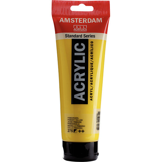 Acrylique amsterdam  jaune primaire - 250ml