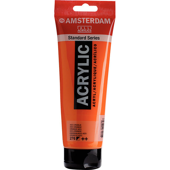 Acrylique amsterdam  orange azo - 250ml