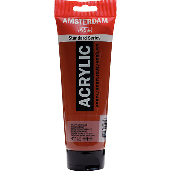 Acrylique amsterdam  terre de sienne brûlée - 250ml
