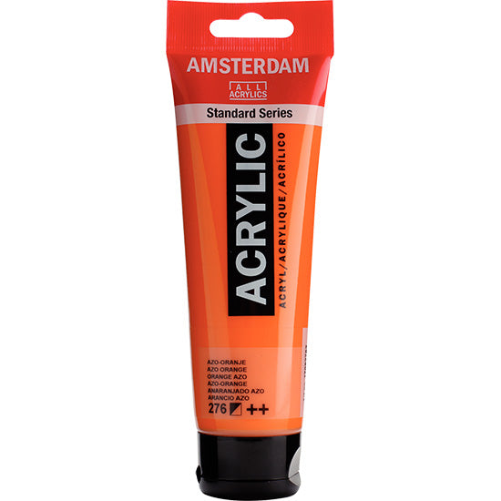 Acrylique amsterdam  orange azo - 120ml