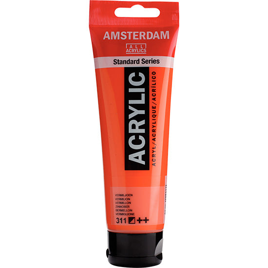 Acrylique amsterdam  vermillon - 120ml