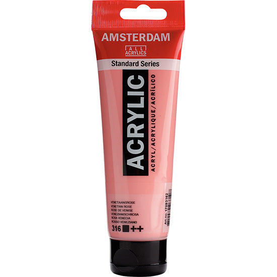 Acrylique amsterdam  rose vénitien - 120ml