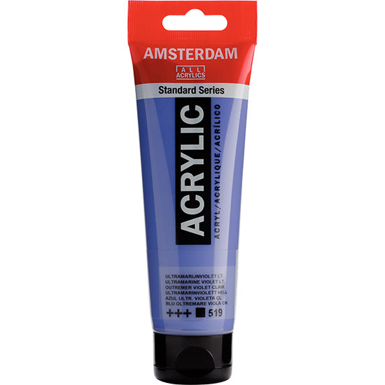 Acrylique amsterdam  outremer violet clair - 120ml