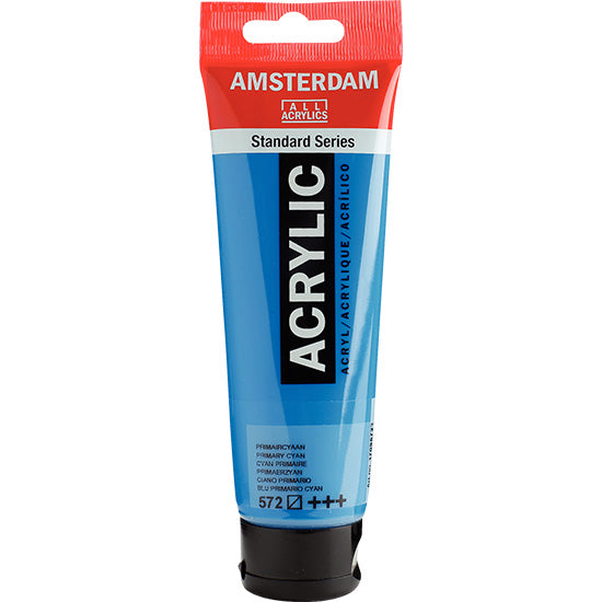 Acrylique amsterdam  cyan primaire - 120ml