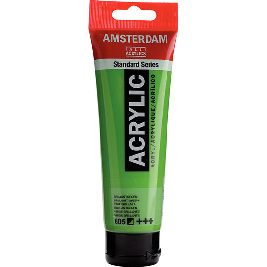 Acrylique amsterdam  vert brillant - 120ml