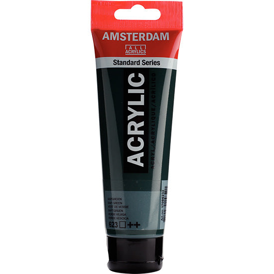 Acrylique amsterdam  vert de vessie - 120ml