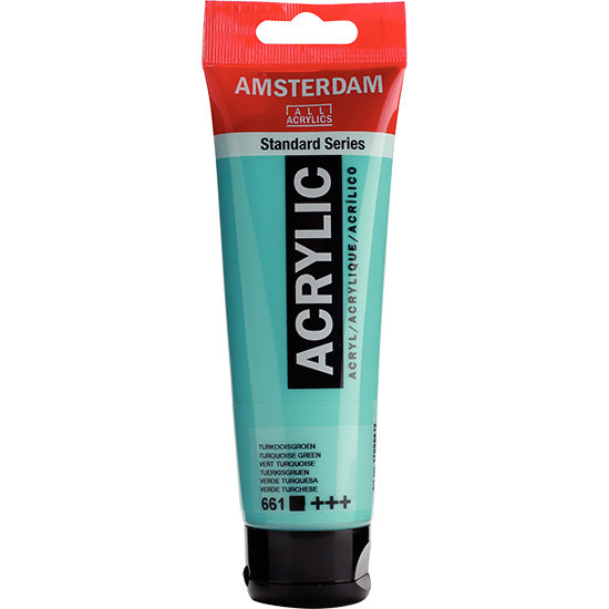 Acrylique amsterdam  vert turquoise - 120ml