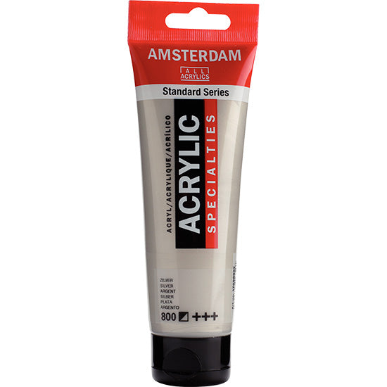Acrylique amsterdam  argent - 120ml