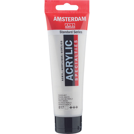 Amsterdam Acrylic Pearl White - 120ML