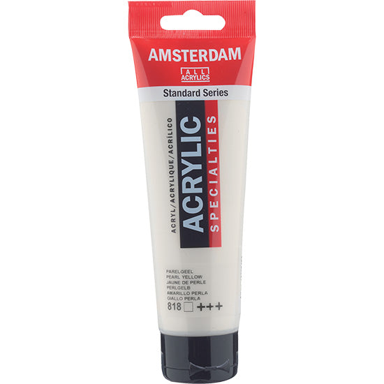 Amsterdam Acrylic Pearl Yellow - 120ML