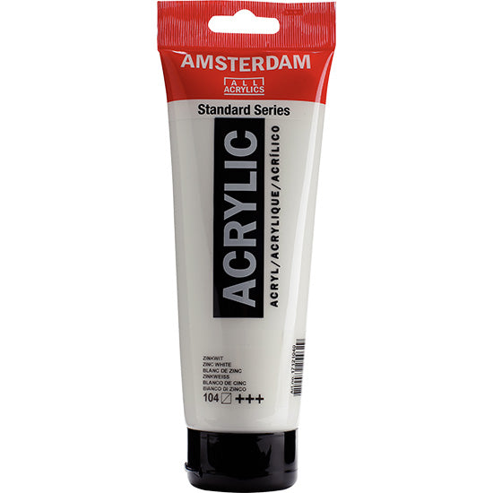 Acrylique amsterdam  blanc de zinc - 250ml