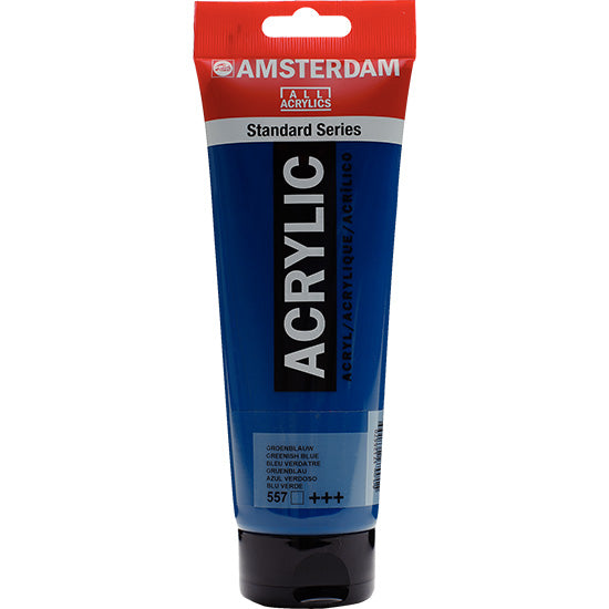 Acrylique amsterdam  bleu verdâtre - 250ml