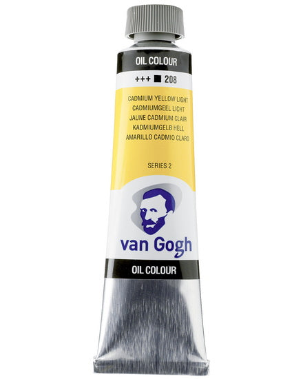 Huile van gogh  jaune cadmium clair - 40ml série 2