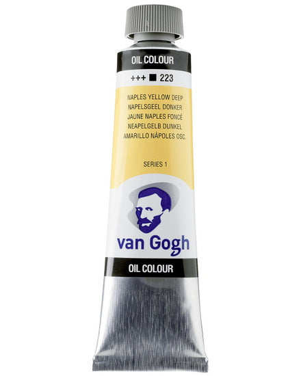 Huile van gogh  jaune de naples foncé - 40ml série 1