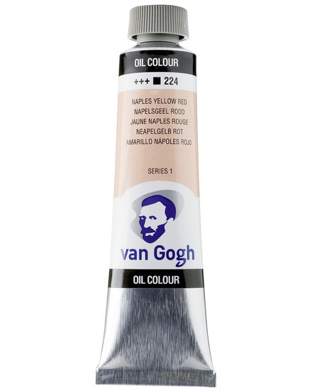 Huile van gogh  jaune de naples rouge - 40ml série 1