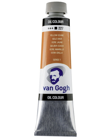 Huile van gogh  jaune ocre - 40ml série 1