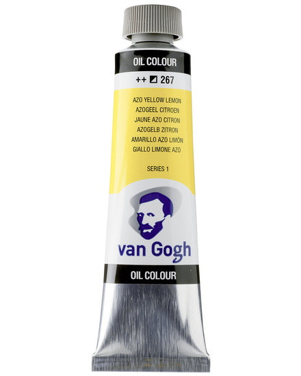 Huile van gogh  jaune citron azo - 40ml série 1