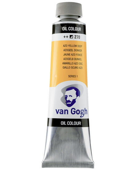 Huile van gogh  jaune azo foncé - 40ml série 1