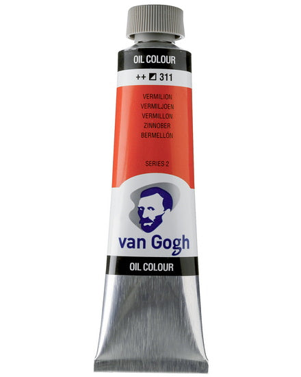 Van Gogh Oil  Vermilion -40ML Series 2
