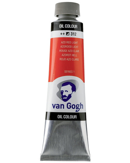 Huile van gogh  rouge azo clair - 40ml série 1
