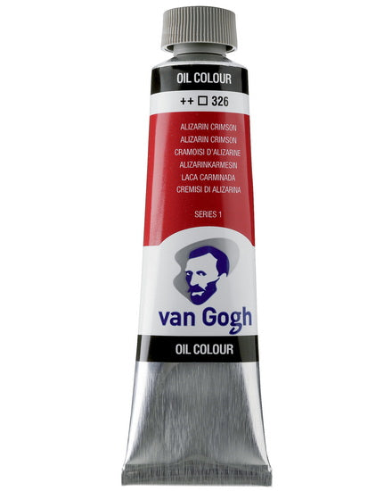 Huile van gogh  cramoisi alizarine - 40ml série 1