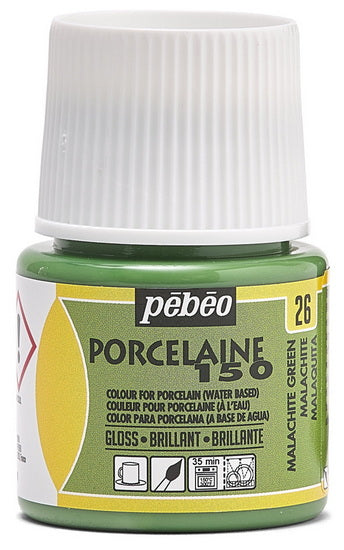 Porcelain paint - porcelaine 150 - 45ml - malachite green