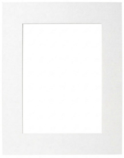 Passe-partout cœur blanc - 16x20/8x10po