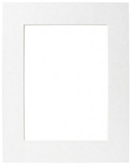 Passe-partout cœur blanc - 16x20/11x14po