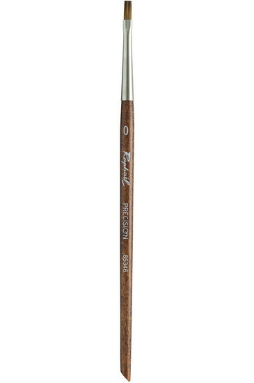 Mini paintbrush - synthetic - precision - flat #0