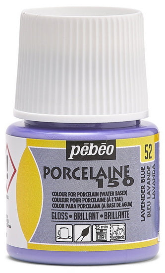 Peinture porcelaine - porcelaine 150 - 45ml - bleu lavand