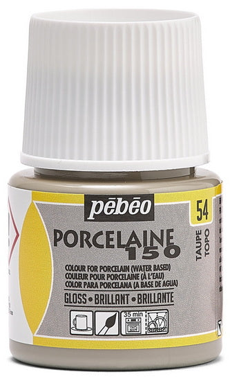 Porcelain paint - porcelaine 150 - 45ml - taupe