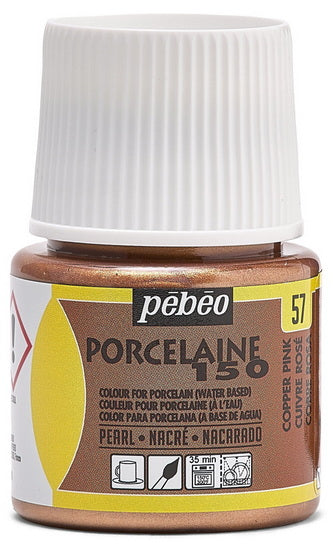 Peinture porcelaine - porcelaine 150 - 45ml - cuivre rose