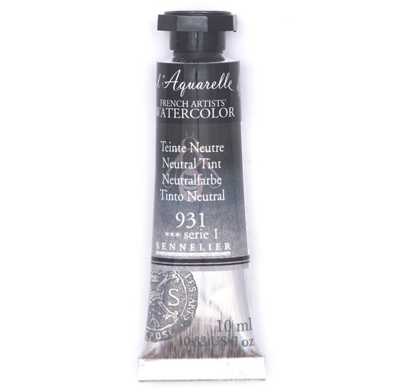 Aquarelle tube - 10ml - teinte neutre - s1