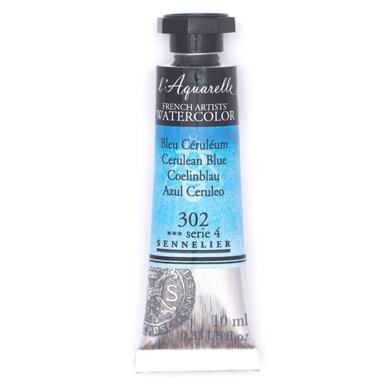 Watercolor tube - 10ml - cerulean blue - s4