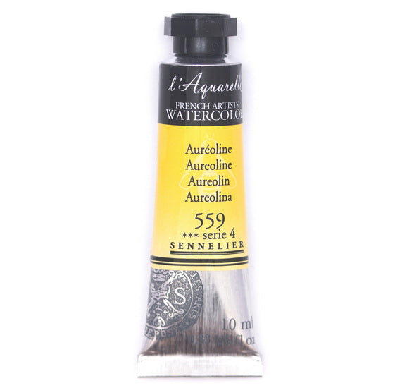 Watercolor tube - 10ml - aureolin - s4
