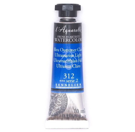 Watercolor tube - 10ml - ultramarine blue light - s2