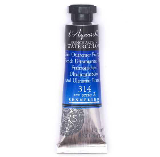 Watercolor tube - 10ml - french ultramarine blue - s2