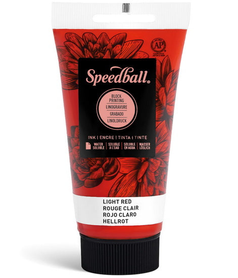 Linocut Ink Light Red - 2.5oz – DeSerres
