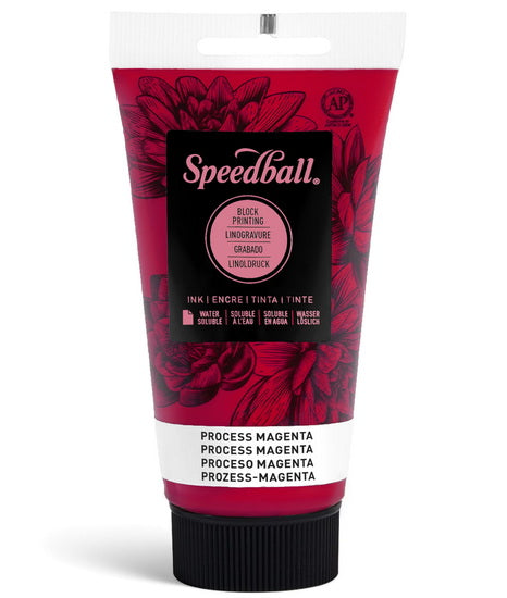 Linocut Ink Process Magenta - 2.5oz – DeSerres