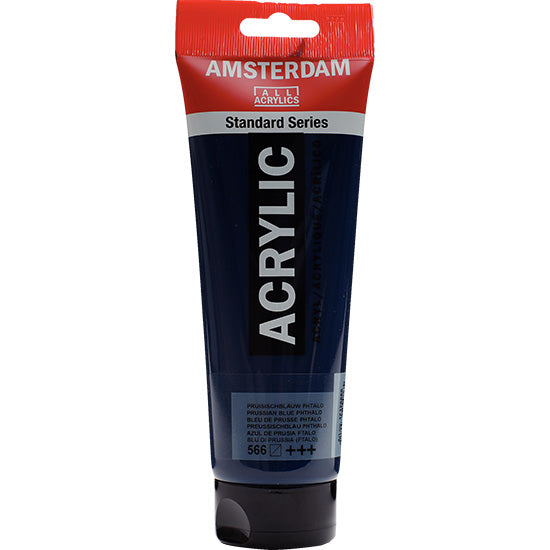 Acrylique amsterdam  bleu de prusse - 250ml