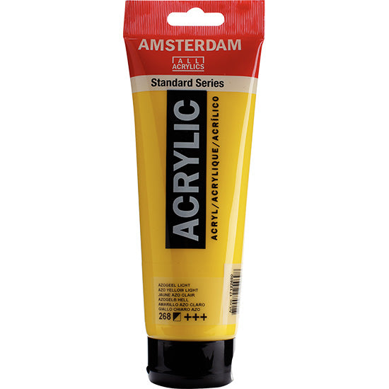 Acrylique amsterdam  jaune azo clair - 250ml