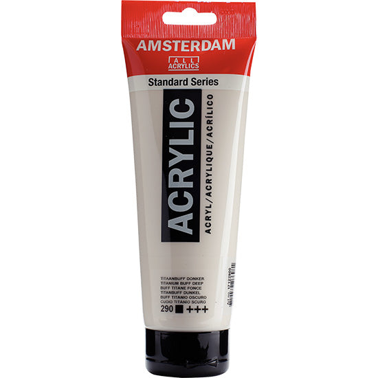 Acrylique amsterdam  titane écru foncé - 250ml