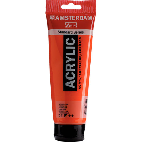 Acrylique amsterdam  vermillon - 250ml
