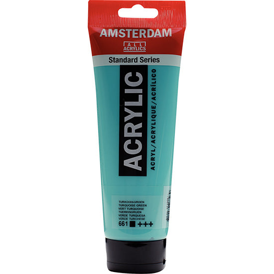 Acrylique amsterdam  vert turquoise - 250ml