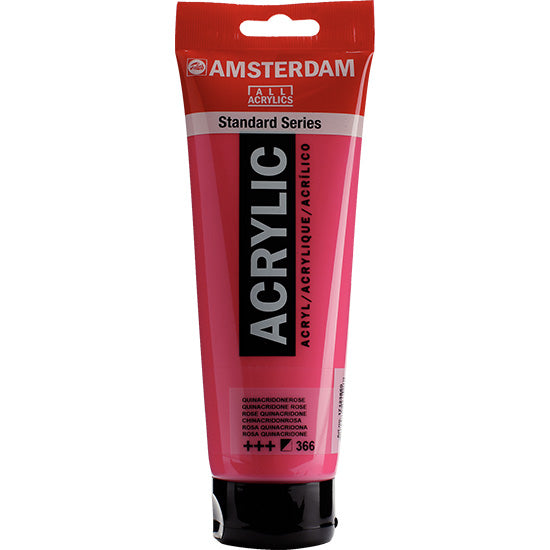 Acrylique amsterdam  rose quinacridone - 250ml