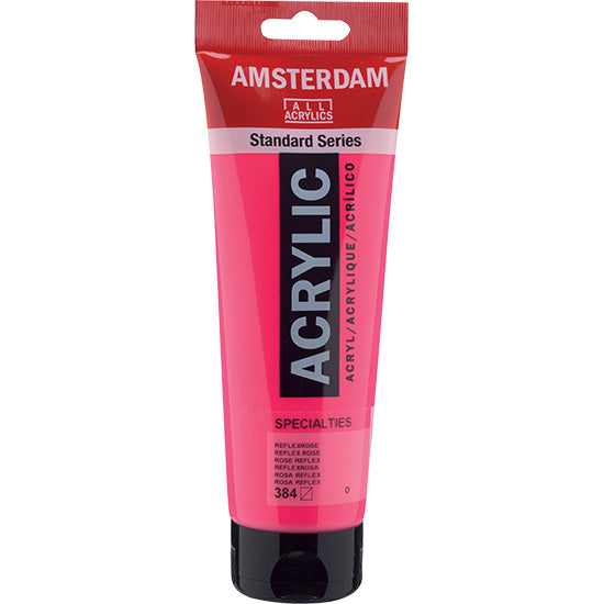 Acrylique amsterdam  rose reflex - 250ml