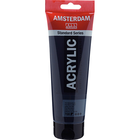 Acrylique amsterdam  gris de paynes - 250ml