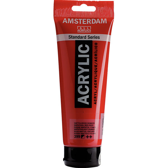 Acrylique amsterdam  rouge naphtol foncé - 250ml