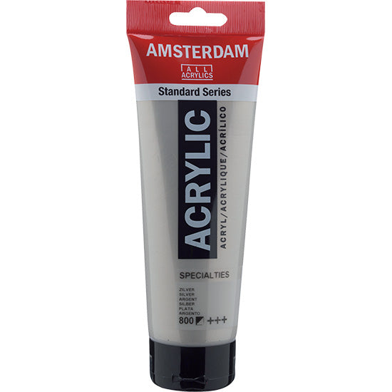 Acrylique amsterdam  argent - 250ml
