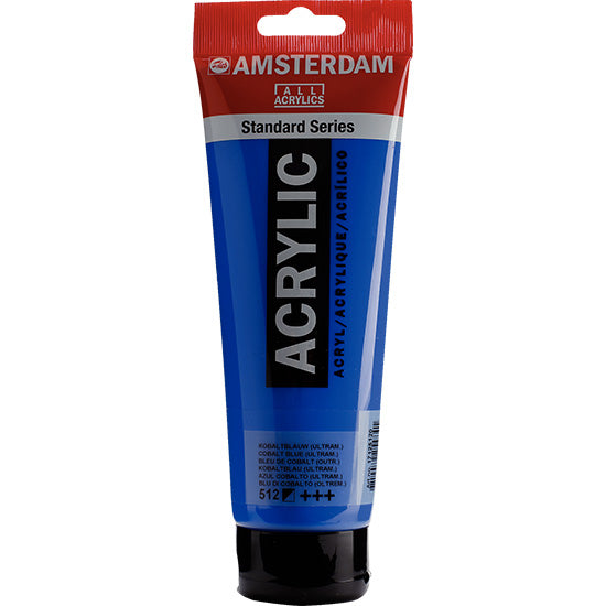 Acrylique amsterdam  bleu de cobalt (outremer) - 250ml